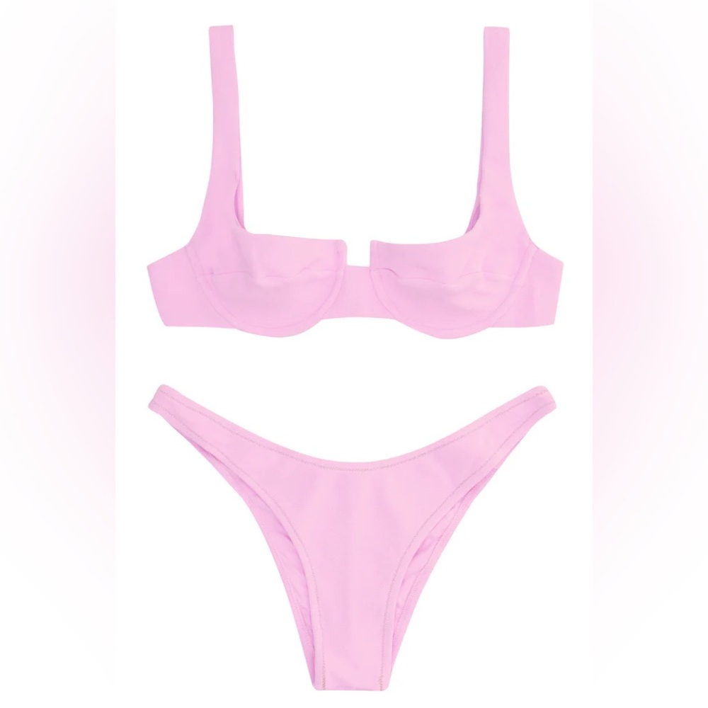 Reina Olga Brigitte Bikini Set Pink S